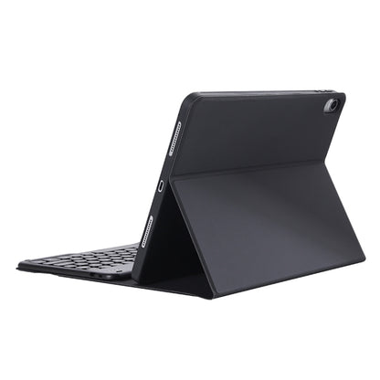 Y-C11B 2021 Detachable Candy Color Skin Texture Round Keycap Bluetooth Keyboard Leather Case with Pen Slot & Stand, For iPad Pro 11 2021 / Air4 / Air5 / Pro 11
