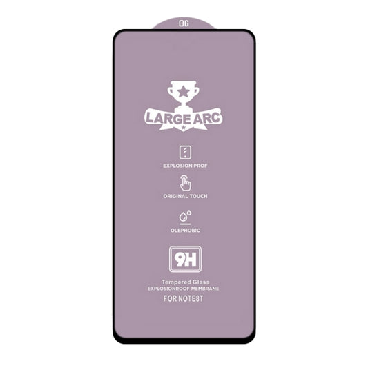 25 PCS 9H HD Large Arc High Alumina Full Screen Tempered Glass Film, For Samsung Galaxy A52 4G (25 PCS)