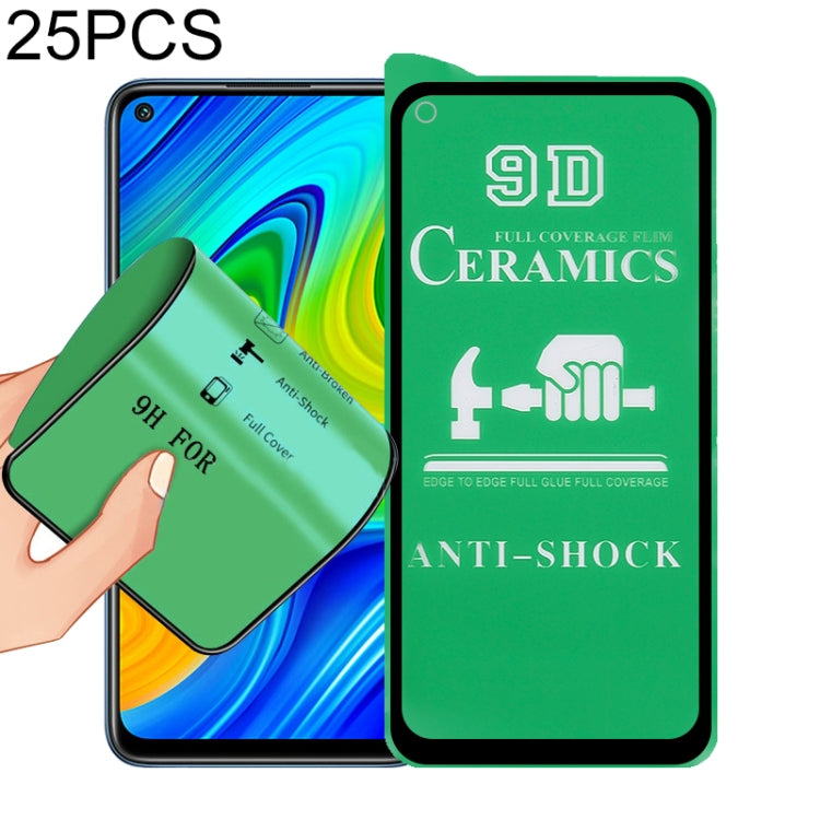 25 PCS 9D Full Screen Full Glue Ceramic Film, For Xiaomi Redmi K40 Pro (25 PCS), For Samsung Galaxy A02s (25 PCS), For Xiaomi Mi 10i (25 PCS), For Samsung Galaxy A12 / A12 Nacho / M12 / A13 5G (25 PCS), For Xiaomi Mi 11i / Mi 11X / Mi 11X Pro (25 PCS) ...