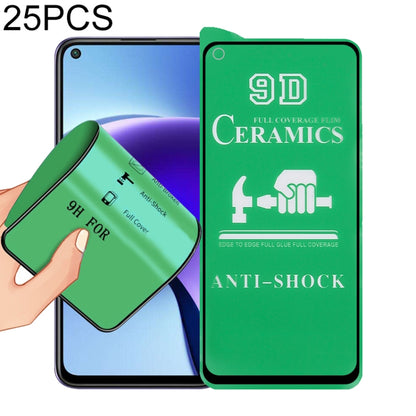 25 PCS 9D Full Screen Full Glue Ceramic Film, For Xiaomi Redmi K40 Pro (25 PCS), For Samsung Galaxy A02s (25 PCS), For Xiaomi Mi 10i (25 PCS), For Samsung Galaxy A12 / A12 Nacho / M12 / A13 5G (25 PCS), For Xiaomi Mi 11i / Mi 11X / Mi 11X Pro (25 PCS) ...