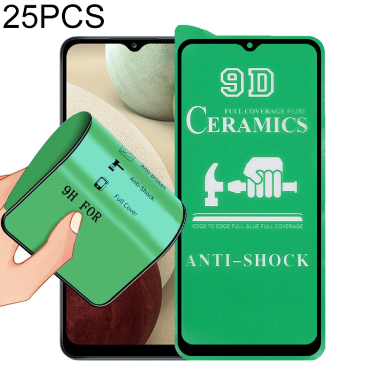 25 PCS 9D Full Screen Full Glue Ceramic Film, For Xiaomi Redmi K40 Pro (25 PCS), For Samsung Galaxy A02s (25 PCS), For Xiaomi Mi 10i (25 PCS), For Samsung Galaxy A12 / A12 Nacho / M12 / A13 5G (25 PCS), For Xiaomi Mi 11i / Mi 11X / Mi 11X Pro (25 PCS) ...