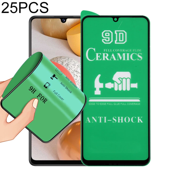 25 PCS 9D Full Screen Full Glue Ceramic Film, For Xiaomi Redmi K40 Pro (25 PCS), For Samsung Galaxy A02s (25 PCS), For Xiaomi Mi 10i (25 PCS), For Samsung Galaxy A12 / A12 Nacho / M12 / A13 5G (25 PCS), For Xiaomi Mi 11i / Mi 11X / Mi 11X Pro (25 PCS) ...