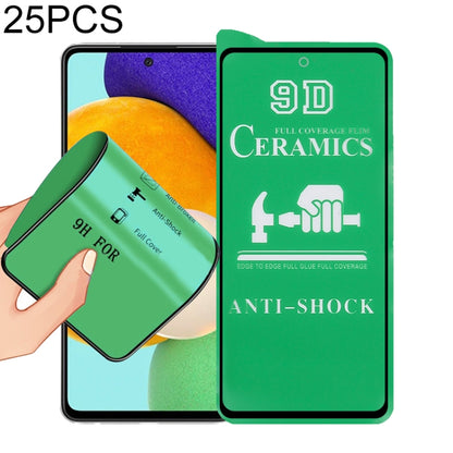 25 PCS 9D Full Screen Full Glue Ceramic Film, For Xiaomi Redmi K40 Pro (25 PCS), For Samsung Galaxy A02s (25 PCS), For Xiaomi Mi 10i (25 PCS), For Samsung Galaxy A12 / A12 Nacho / M12 / A13 5G (25 PCS), For Xiaomi Mi 11i / Mi 11X / Mi 11X Pro (25 PCS) ...