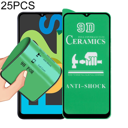 25 PCS 9D Full Screen Full Glue Ceramic Film, For Xiaomi Redmi K40 Pro (25 PCS), For Samsung Galaxy A02s (25 PCS), For Xiaomi Mi 10i (25 PCS), For Samsung Galaxy A12 / A12 Nacho / M12 / A13 5G (25 PCS), For Xiaomi Mi 11i / Mi 11X / Mi 11X Pro (25 PCS) ...