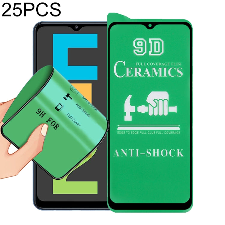 25 PCS 9D Full Screen Full Glue Ceramic Film, For Xiaomi Redmi K40 Pro (25 PCS), For Samsung Galaxy A02s (25 PCS), For Xiaomi Mi 10i (25 PCS), For Samsung Galaxy A12 / A12 Nacho / M12 / A13 5G (25 PCS), For Xiaomi Mi 11i / Mi 11X / Mi 11X Pro (25 PCS) ...