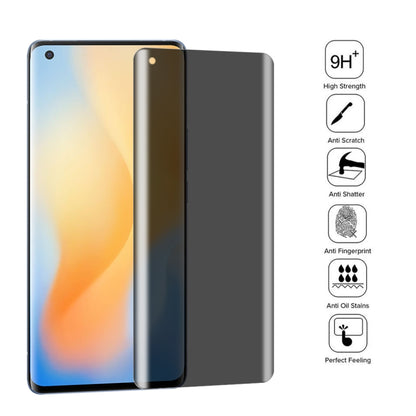 For OnePlus 9 Pro No Fingerprint Unlock 0.3mm 9H Surface Hardness 3D Curved Surface Privacy Glass Film, For vivo X50 Pro (1 PCS), For OnePlus 8 Pro (1 PCS), For Meizu 18 Pro / 18s Pro (1 PCS), For Xiaomi Mi 11 (1 PCS), For OPPO Reno5 Pro 5G (1 PCS)    ...