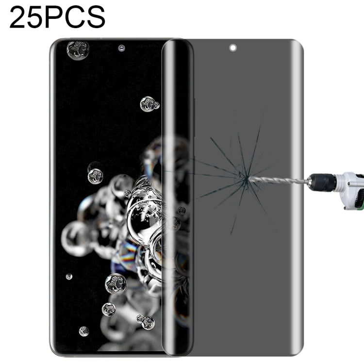 For OnePlus 9 Pro No Fingerprint Unlock 25pcs 0.3mm 9H Surface Hardness 3D Curved Surface Privacy Glass Film, For vivo X50 Pro (25 PCS), For OPPO Reno5 Pro 5G (25 PCS), For OnePlus 8 Pro (25 PCS), For Meizu 18 Pro / 18s Pro (25 PCS)                    ...