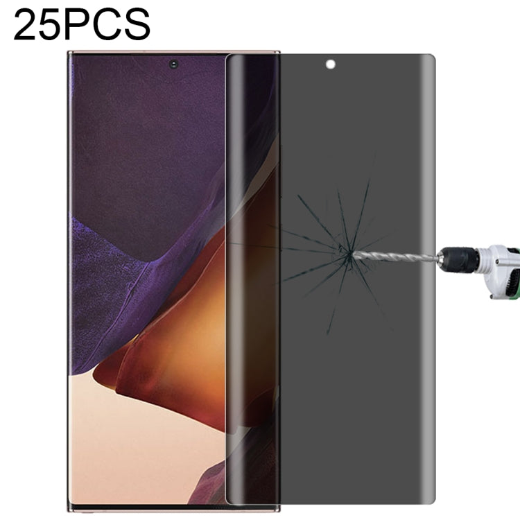 For OnePlus 9 Pro No Fingerprint Unlock 25pcs 0.3mm 9H Surface Hardness 3D Curved Surface Privacy Glass Film, For vivo X50 Pro (25 PCS), For OPPO Reno5 Pro 5G (25 PCS), For OnePlus 8 Pro (25 PCS), For Meizu 18 Pro / 18s Pro (25 PCS)                    ...