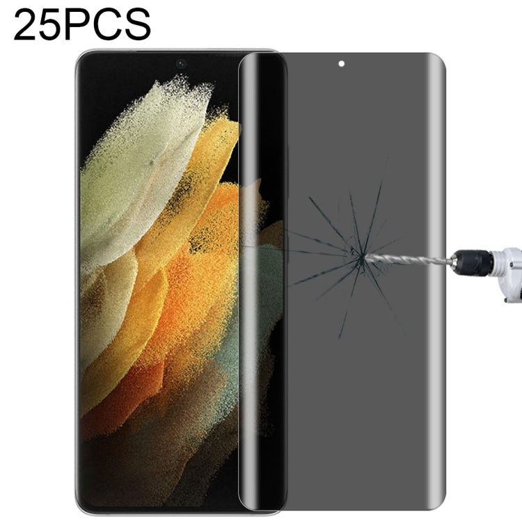 For OnePlus 9 Pro No Fingerprint Unlock 25pcs 0.3mm 9H Surface Hardness 3D Curved Surface Privacy Glass Film, For vivo X50 Pro (25 PCS), For OPPO Reno5 Pro 5G (25 PCS), For OnePlus 8 Pro (25 PCS), For Meizu 18 Pro / 18s Pro (25 PCS)                    ...
