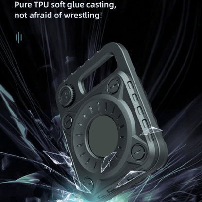 Anti-scratch Shockproof TPU Protective Cover Case with Keychain Hook Loop, Armor, Punk Armor