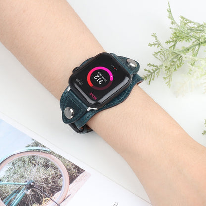 Leather Replacement Strap Watchband, For Apple Watch Series 7  41mm / & 6 & SE & 5 & 4 40mm, For Apple Watch Series  7  45mm / & 6 & SE & 5 & 4 44mm