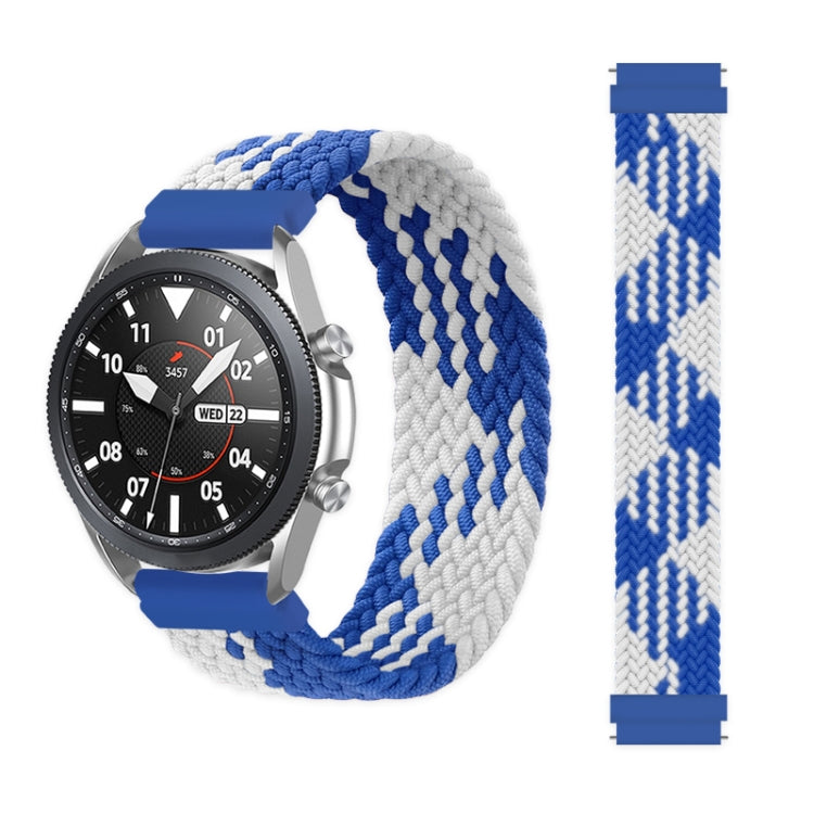 For Samsung Galaxy Watch 3 41mm Adjustable Nylon Braided Elasticity Replacement Strap Watchband, 125mm, 135mm, 145mm, 155mm