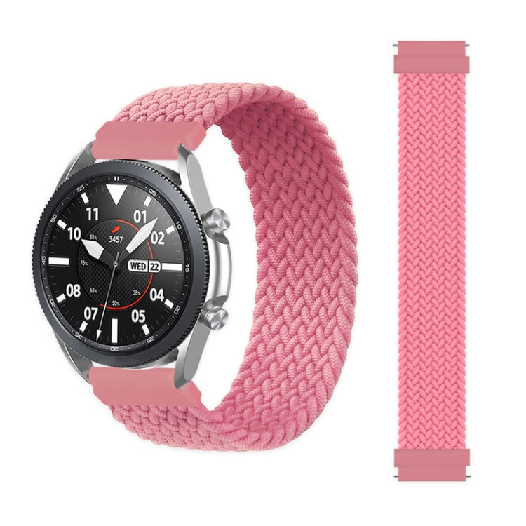 For Samsung Galaxy Watch 3 41mm Adjustable Nylon Braided Elasticity Replacement Strap Watchband, 125mm, 135mm, 145mm, 155mm