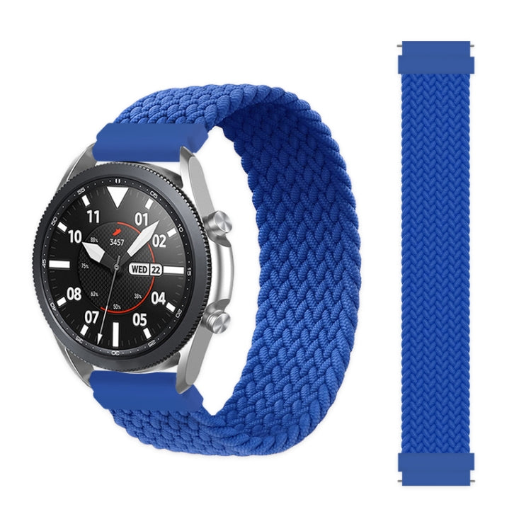 For Samsung Galaxy Watch 3 41mm Adjustable Nylon Braided Elasticity Replacement Strap Watchband, 125mm, 135mm, 145mm, 155mm