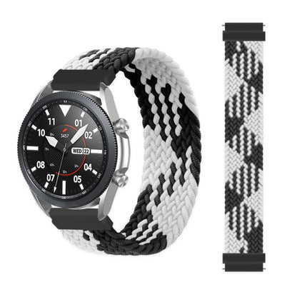 For Samsung Galaxy Watch Active / Active2 40mm / Active2 44mm Adjustable Nylon Braided Elasticity Replacement Strap Watchband, 125mm, 135mm, 145mm, 155mm