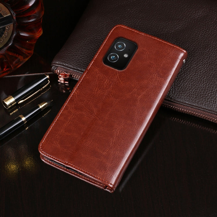idewei Crazy Horse Texture Horizontal Flip Leather Case with Holder & Card Slots & Wallet, For Asus Zenfone 8 ZS590KS, For Cubot C20, For Nokia G20, For Oukitel C23 Pro, For Xiaomi Redmi K40 Gaming Edition, For Samsung Galaxy F02s