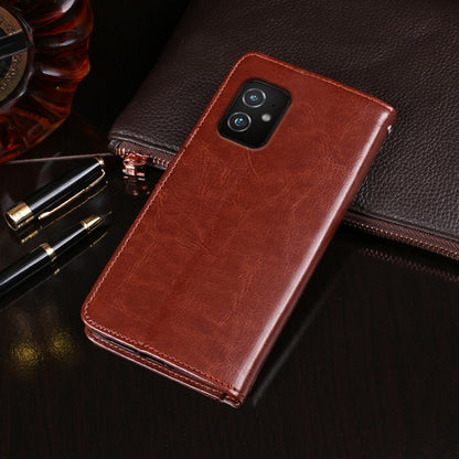 idewei Crazy Horse Texture Horizontal Flip Leather Case with Holder & Card Slots & Wallet, For Asus Zenfone 8 ZS590KS, For Cubot C20, For Nokia G20, For Oukitel C23 Pro, For Xiaomi Redmi K40 Gaming Edition, For Samsung Galaxy F02s