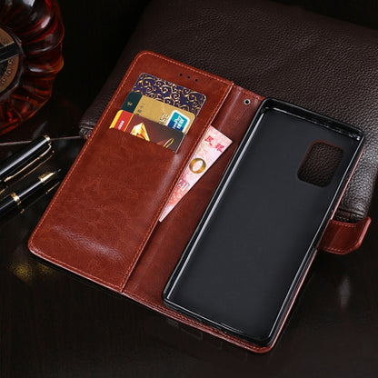idewei Crazy Horse Texture Horizontal Flip Leather Case with Holder & Card Slots & Wallet, For Asus Zenfone 8 ZS590KS, For Cubot C20, For Nokia G20, For Oukitel C23 Pro, For Xiaomi Redmi K40 Gaming Edition, For Samsung Galaxy F02s