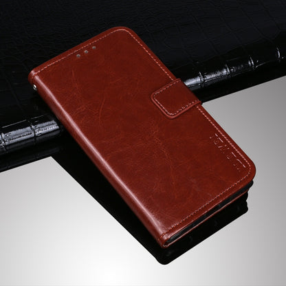 idewei Crazy Horse Texture Horizontal Flip Leather Case with Holder & Card Slots & Wallet, For Asus Zenfone 8 ZS590KS, For Cubot C20, For Nokia G20, For Oukitel C23 Pro, For Xiaomi Redmi K40 Gaming Edition, For Samsung Galaxy F02s