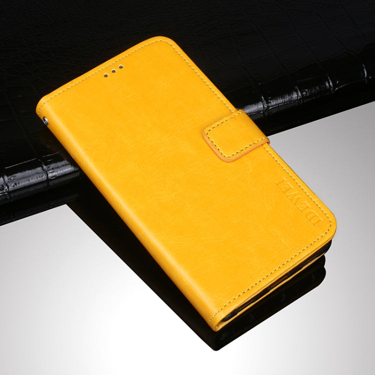 idewei Crazy Horse Texture Horizontal Flip Leather Case with Holder & Card Slots & Wallet, For Asus Zenfone 8 ZS590KS, For Cubot C20, For Nokia G20, For Oukitel C23 Pro, For Xiaomi Redmi K40 Gaming Edition, For Samsung Galaxy F02s