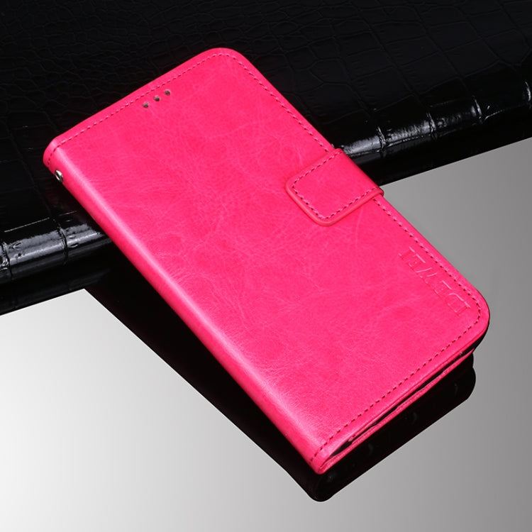 idewei Crazy Horse Texture Horizontal Flip Leather Case with Holder & Card Slots & Wallet, For Honor X20 SE, For Nokia X10 / X20
