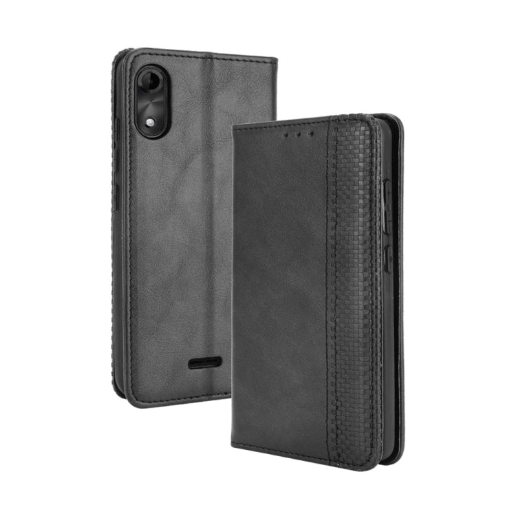 Magnetic Buckle Retro Crazy Horse Texture Horizontal Flip Leather Case with Holder & Card Slots & Photo Frame, For Motorola Moto G60 / Moto G40 Fusion, For OPPO Realme C11 2021 / Realme C20 / Realme C20a, For OPPO Reno5 A, For TCL 20 Pro 5G, For TCL 20...