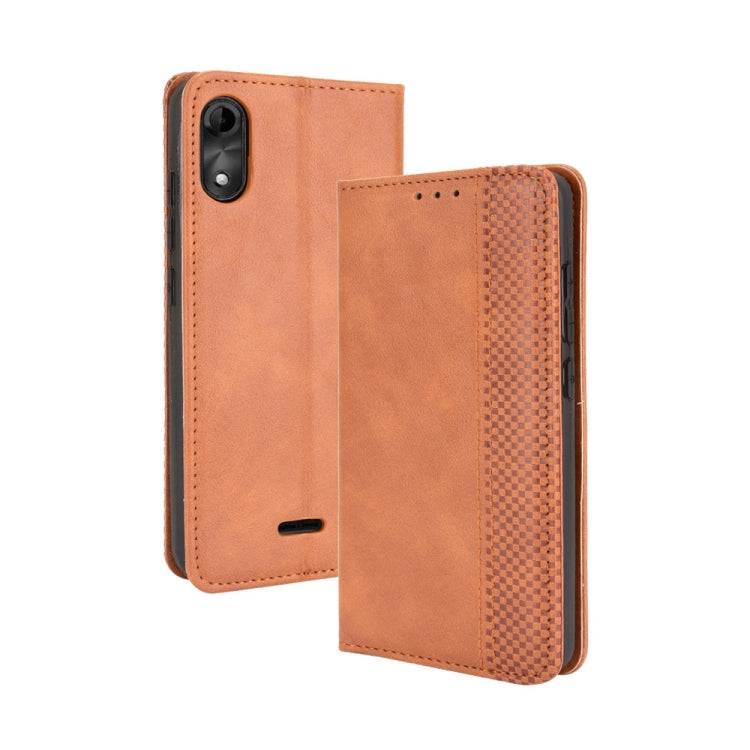 Magnetic Buckle Retro Crazy Horse Texture Horizontal Flip Leather Case with Holder & Card Slots & Photo Frame, For Motorola Moto G60 / Moto G40 Fusion, For OPPO Realme C11 2021 / Realme C20 / Realme C20a, For OPPO Reno5 A, For TCL 20 Pro 5G, For TCL 20...
