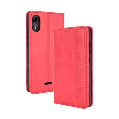 Magnetic Buckle Retro Crazy Horse Texture Horizontal Flip Leather Case with Holder & Card Slots & Photo Frame, For Motorola Moto G60 / Moto G40 Fusion, For OPPO Realme C11 2021 / Realme C20 / Realme C20a, For OPPO Reno5 A, For TCL 20 Pro 5G, For TCL 20...
