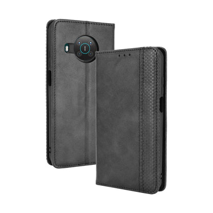 Magnetic Buckle Retro Crazy Horse Texture Horizontal Flip Leather Case with Holder & Card Slots & Photo Frame, For Motorola Moto G60 / Moto G40 Fusion, For OPPO Realme C11 2021 / Realme C20 / Realme C20a, For OPPO Reno5 A, For TCL 20 Pro 5G, For TCL 20...