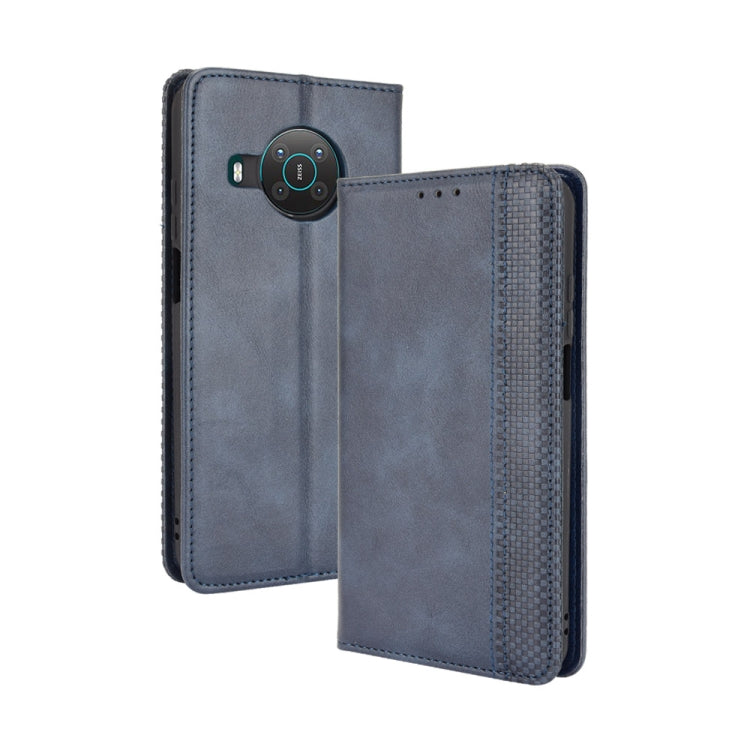 Magnetic Buckle Retro Crazy Horse Texture Horizontal Flip Leather Case with Holder & Card Slots & Photo Frame, For Motorola Moto G60 / Moto G40 Fusion, For OPPO Realme C11 2021 / Realme C20 / Realme C20a, For OPPO Reno5 A, For TCL 20 Pro 5G, For TCL 20...