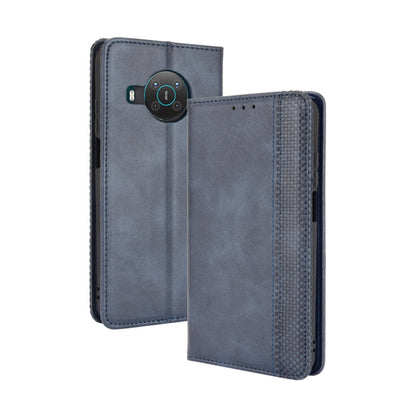Magnetic Buckle Retro Crazy Horse Texture Horizontal Flip Leather Case with Holder & Card Slots & Photo Frame, For Motorola Moto G60 / Moto G40 Fusion, For OPPO Realme C11 2021 / Realme C20 / Realme C20a, For OPPO Reno5 A, For TCL 20 Pro 5G, For TCL 20...