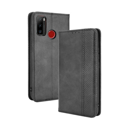 Magnetic Buckle Retro Crazy Horse Texture Horizontal Flip Leather Case with Holder & Card Slots & Photo Frame, For Motorola Moto G60 / Moto G40 Fusion, For OPPO Realme C11 2021 / Realme C20 / Realme C20a, For OPPO Reno5 A, For TCL 20 Pro 5G, For TCL 20...