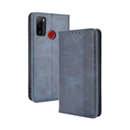 Magnetic Buckle Retro Crazy Horse Texture Horizontal Flip Leather Case with Holder & Card Slots & Photo Frame, For Motorola Moto G60 / Moto G40 Fusion, For OPPO Realme C11 2021 / Realme C20 / Realme C20a, For OPPO Reno5 A, For TCL 20 Pro 5G, For TCL 20...