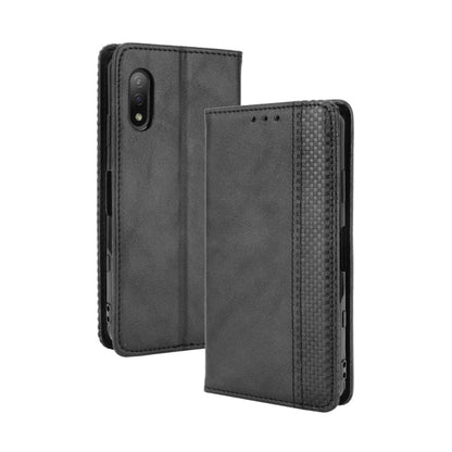 Magnetic Buckle Retro Crazy Horse Texture Horizontal Flip Leather Case with Holder & Card Slots & Photo Frame, For Samsung Galaxy F52 5G, For Sony Xperia 5 III, For Sony Xperia Ace II, For Sharp Aquos R6, For Xiaomi Mi Mix Fold, For ZTE Libero 5G      ...