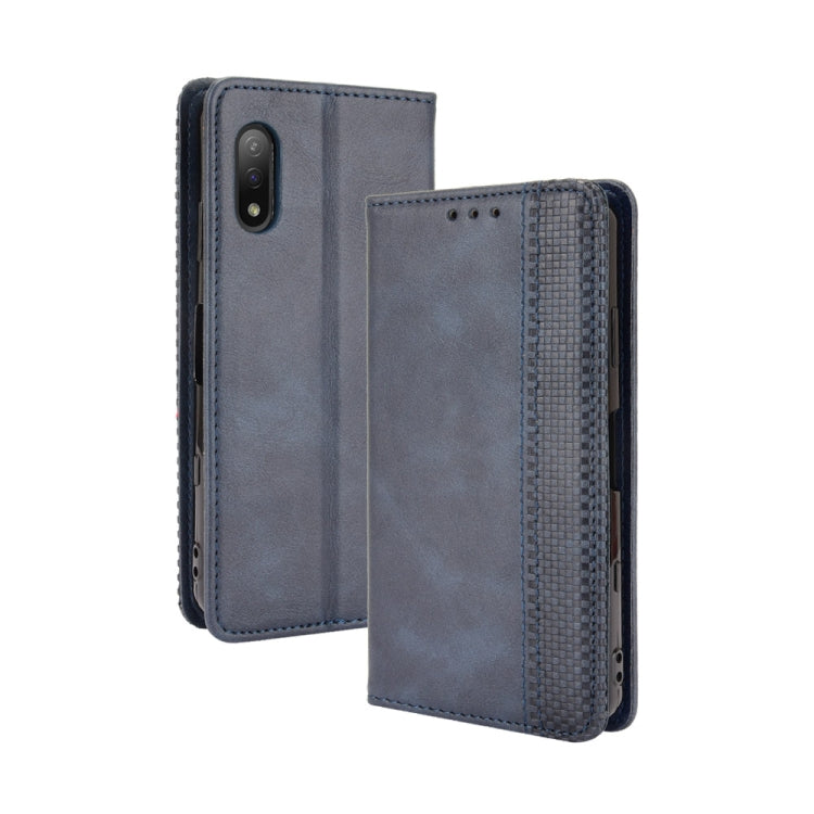 Magnetic Buckle Retro Crazy Horse Texture Horizontal Flip Leather Case with Holder & Card Slots & Photo Frame, For Samsung Galaxy F52 5G, For Sony Xperia 5 III, For Sony Xperia Ace II, For Sharp Aquos R6, For Xiaomi Mi Mix Fold, For ZTE Libero 5G      ...