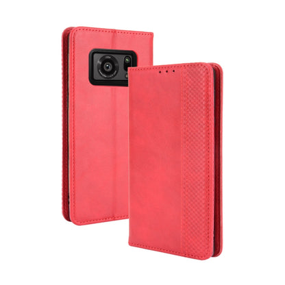 Magnetic Buckle Retro Crazy Horse Texture Horizontal Flip Leather Case with Holder & Card Slots & Photo Frame, For Samsung Galaxy F52 5G, For Sony Xperia 5 III, For Sony Xperia Ace II, For Sharp Aquos R6, For Xiaomi Mi Mix Fold, For ZTE Libero 5G      ...