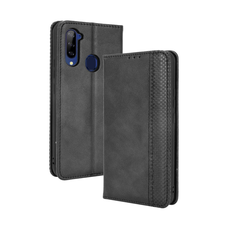 Magnetic Buckle Retro Crazy Horse Texture Horizontal Flip Leather Case with Holder & Card Slots & Photo Frame, For Samsung Galaxy F52 5G, For Sony Xperia 5 III, For Sony Xperia Ace II, For Sharp Aquos R6, For Xiaomi Mi Mix Fold, For ZTE Libero 5G      ...
