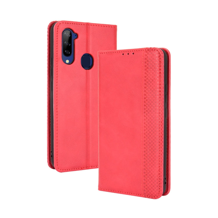 Magnetic Buckle Retro Crazy Horse Texture Horizontal Flip Leather Case with Holder & Card Slots & Photo Frame, For Samsung Galaxy F52 5G, For Sony Xperia 5 III, For Sony Xperia Ace II, For Sharp Aquos R6, For Xiaomi Mi Mix Fold, For ZTE Libero 5G      ...