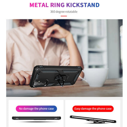 Shockproof TPU + PC Protective Case with 360 Degree Rotating Holder, For Samsung Galaxy A82 5G, For Xiaomi Redmi Note 10 5G