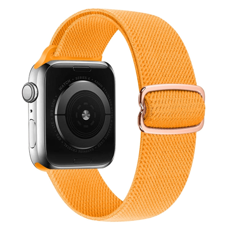 8-shaped Buckle Nylon Replacement Strap Watchband, For Apple Watch Series 9&8&7 41mm / SE 3&SE 2&6&SE&5&4 40mm / 3&2&1 38mm, For Apple Watch Series  7  45mm / & 6 & SE & 5 & 4 44mm
