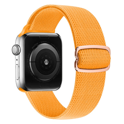 8-shaped Buckle Nylon Replacement Strap Watchband, For Apple Watch Series 9&8&7 41mm / SE 3&SE 2&6&SE&5&4 40mm / 3&2&1 38mm, For Apple Watch Series  7  45mm / & 6 & SE & 5 & 4 44mm