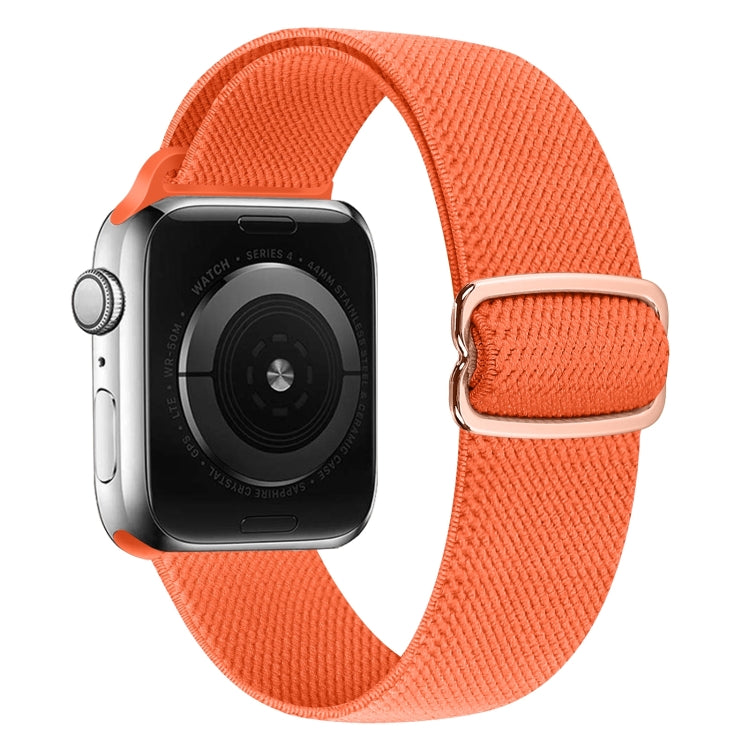 8-shaped Buckle Nylon Replacement Strap Watchband, For Apple Watch Series 9&8&7 41mm / SE 3&SE 2&6&SE&5&4 40mm / 3&2&1 38mm, For Apple Watch Series  7  45mm / & 6 & SE & 5 & 4 44mm