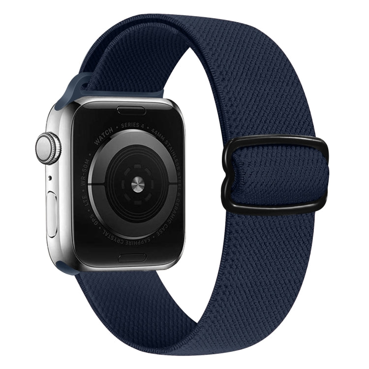 8-shaped Buckle Nylon Replacement Strap Watchband, For Apple Watch Series 9&8&7 41mm / SE 3&SE 2&6&SE&5&4 40mm / 3&2&1 38mm, For Apple Watch Series  7  45mm / & 6 & SE & 5 & 4 44mm