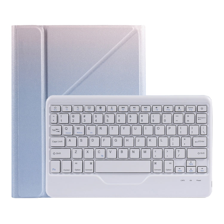 B011 Splittable Bluetooth Keyboard Leather Case with Triangle Holder & Pen Slot, For iPad 9.7 2018 & 2017 / Pro 9.7 / Air 2, For iPad 10.2 2020 & 2019 / Pro 10.5 inch / Air 3 10.5 inch                                                                    ...