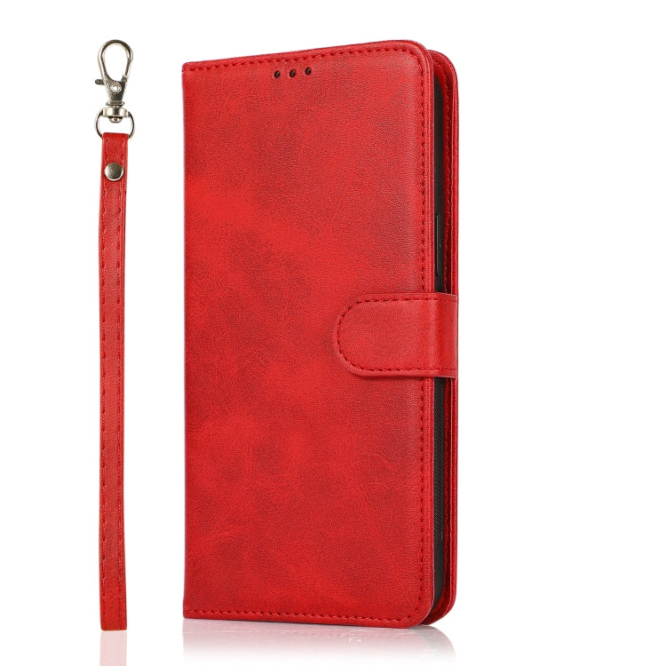 Calf Texture 2 in 1 Detachable Magnetic Back Cover Horizontal Flip Leather Case with Holder & Card Slots & Wallet & Photo Frame, For Samsung Galaxy A11 / M11, For Samsung Galaxy A21, For Samsung Galaxy A21s, For Samsung Galaxy A32, For Samsung Galaxy A...