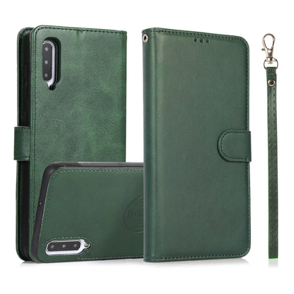 Calf Texture 2 in 1 Detachable Magnetic Back Cover Horizontal Flip Leather Case with Holder & Card Slots & Wallet & Photo Frame, For Samsung Galaxy A11 / M11, For Samsung Galaxy A21, For Samsung Galaxy A21s, For Samsung Galaxy A32, For Samsung Galaxy A...