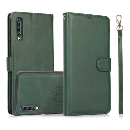 Calf Texture 2 in 1 Detachable Magnetic Back Cover Horizontal Flip Leather Case with Holder & Card Slots & Wallet & Photo Frame, For Samsung Galaxy A51 5G, For Samsung Galaxy A52 5G / 4G, For Samsung Galaxy A70, For Samsung Galaxy A71                  ...