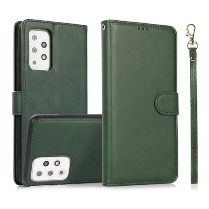 Calf Texture 2 in 1 Detachable Magnetic Back Cover Horizontal Flip Leather Case with Holder & Card Slots & Wallet & Photo Frame, For Samsung Galaxy A51 5G, For Samsung Galaxy A52 5G / 4G, For Samsung Galaxy A70, For Samsung Galaxy A71                  ...