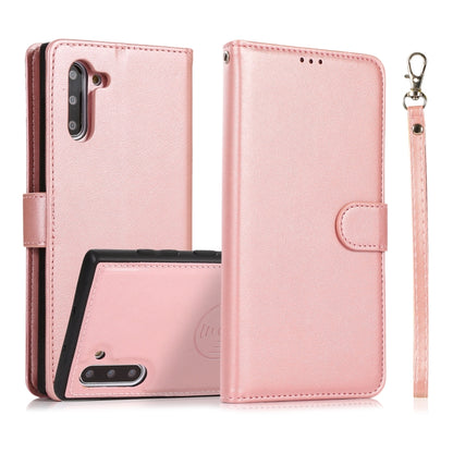 Calf Texture 2 in 1 Detachable Magnetic Back Cover Horizontal Flip Leather Case with Holder & Card Slots & Wallet & Photo Frame, For Samsung Galaxy Note10, For Samsung Galaxy Note10+, For Samsung Galaxy Note20, For Samsung Galaxy S10e                  ...
