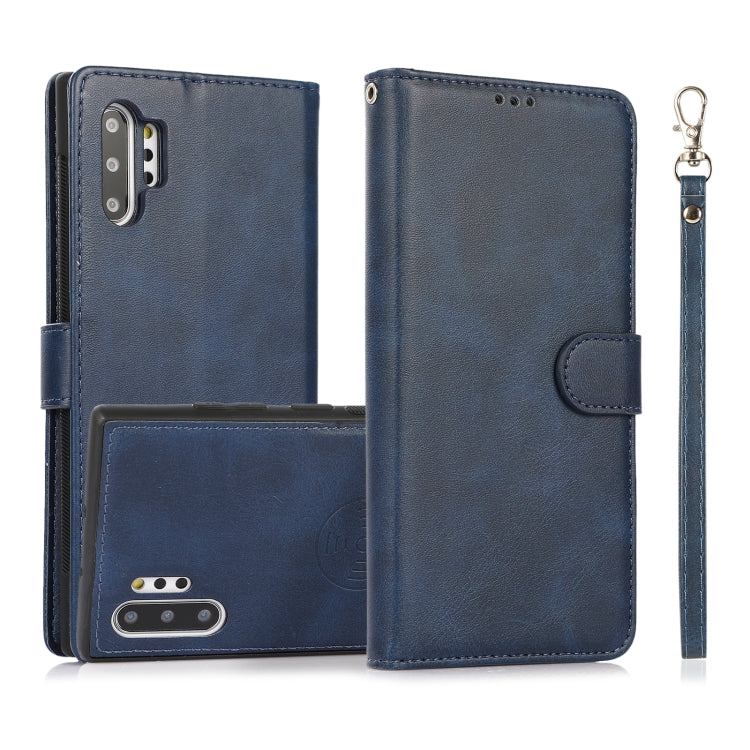 Calf Texture 2 in 1 Detachable Magnetic Back Cover Horizontal Flip Leather Case with Holder & Card Slots & Wallet & Photo Frame, For Samsung Galaxy Note10, For Samsung Galaxy Note10+, For Samsung Galaxy Note20, For Samsung Galaxy S10e                  ...
